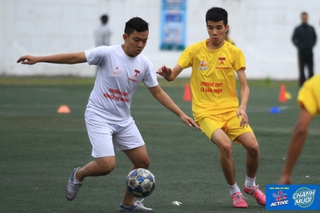 Hai đội bóng đầy duyên nợ gặp nhau ở chung kết Giải bóng đá học sinh Hà Nội tranh Cup Number 1 Activ