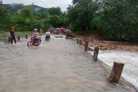 Cảnh báo nhiều khu vực có nguy cơ ngập lụt ở Trung Bộ