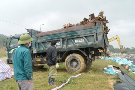 Hà Tĩnh: Tiêu hủy hơn 362 tấn sứa sau sự cố môi trường biển