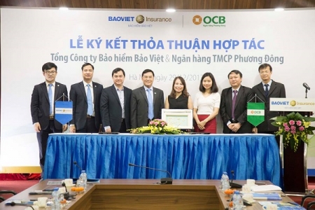 Ký kết hợp tác Bảo hiểm Bảo Việt và OCB