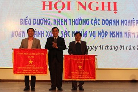 Quảng Trị biểu dương các doanh nghiệp hoàn thành tốt nghĩa vụ nộp thuế