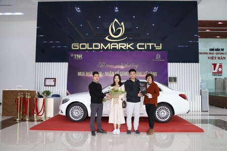 Cư dân TNR Goldmark City háo hức nhận bàn giao nhà mới đón Tết