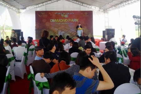 Dự án The Diamond Park (Mê Linh, Hà Nội): Có thêm nhiều chủ sau ngày mở bán