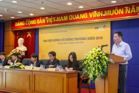 PVcomBank tổ chức thành công Đại hội đồng cổ đông thường niên năm 2018