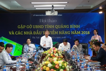 Quảng Bình gặp gỡ các nhà đầu tư tiềm năng năm 2018