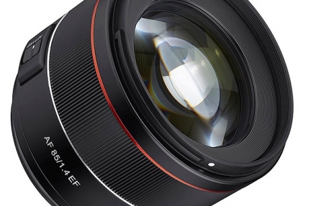 Samyang giới thiệu ống kính AF 85mm f1.4 cho máy ảnh Canon