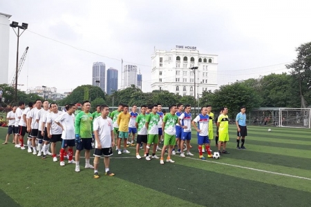 Sôi động giải bóng đá tri ân 71 năm ngày Thương binh Liệt sỹ tại sân PPV