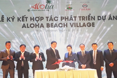 Thiên Minh Group hợp tác phát triển giai đoạn 2 Dự án Aloha Beach Village