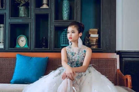 Hoa hậu 11 tuổi Việt Nam với nhiều nét đặc biệt