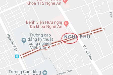 Nghệ An: Mở lại đường Hồ Tông Thốc sau 2 năm bị đóng để xây bệnh viện