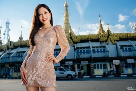 Á hậu Phương Nga dẫn đầu bình chọn ảnh chân dung tại Miss Grand International 2018