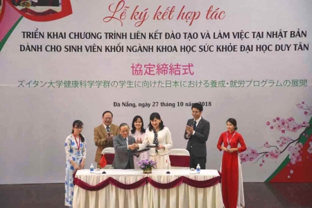 Đà Nẵng: Đại học Duy Tân hợp tác với Tập đoàn Seirei Nhật Bản
