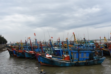 Bộ trưởng Nguyễn Xuân Cường kiểm tra công tác ứng phó cơn bão số 9 tại Bà Rịa - Vũng Tàu