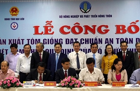 Bạc Liêu: Cơ sở tôm giống đầu tiên của VN được OIE công nhận an toàn dịch bệnh