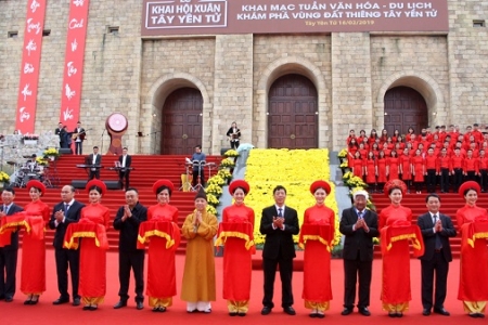 Bắc Giang: Khai hội Xuân và Tuần Văn hóa - Du lịch Tây Yên Tử