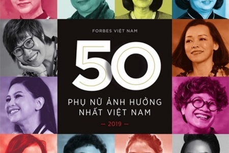 Forbes công bố danh sách 50 Phụ nữ ảnh hưởng nhất Việt Nam năm 2019