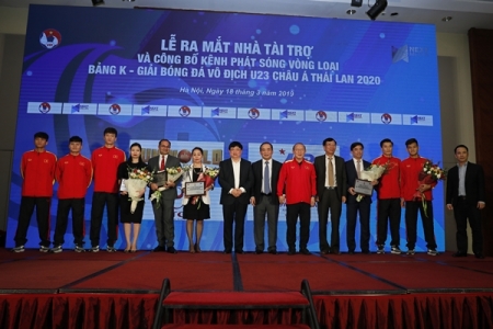 Lộ diện các nhà tài trợ phát sóng vòng loại Giải U23 Châu Á Thái Lan 2020