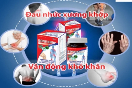 Bộ Y tế: Khuyến cáo người tiêu dùng cẩn trọng với thực phẩm bảo vệ sức khỏe BONEKHOP