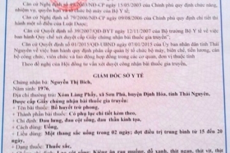 Tiếp bài Thái Nguyên: Liệu có sự “bảo kê” cho Nhà thuốc nam gia truyền Ngọc Bích?