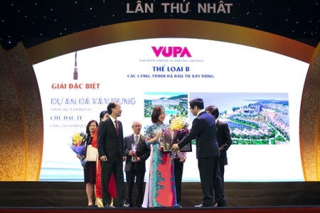 Vingroup lập ‘hattrick’ tại giải thưởng Quy hoạch Quốc gia VUPA 2018