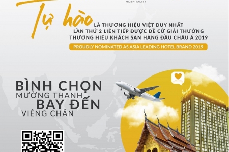 “Bình chọn Mường Thanh – Bay tới Viêng Chăn”