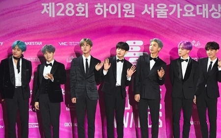 Nhóm nhạc BTS lọt top nghệ sĩ có thu nhập cao nhất thế giới năm 2019