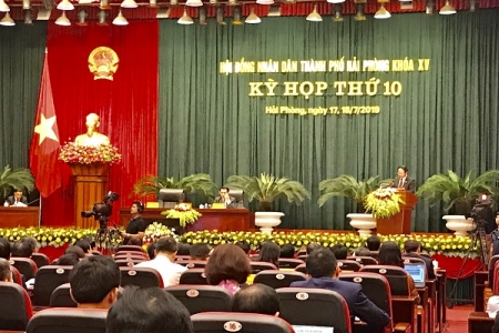 Kỳ họp thứ 10 HĐND thành phố Hải Phòng khóa XV nhiệm kỳ 2016-2021 thông qua nhiều nội dung phát triển KT-XH