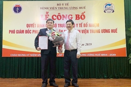 Bệnh viện Trung ương Huế có Phó giám đốc 8X