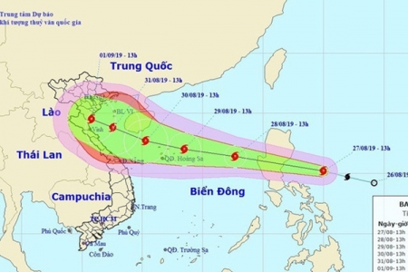 Khẩn cấp ứng phó với bão Podul sắp tiến vào biển Đông