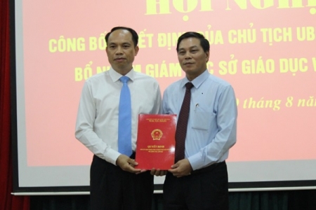 Hải Phòng: Công bố quyết định bổ nhiệm giám đốc Sở GD&ĐT