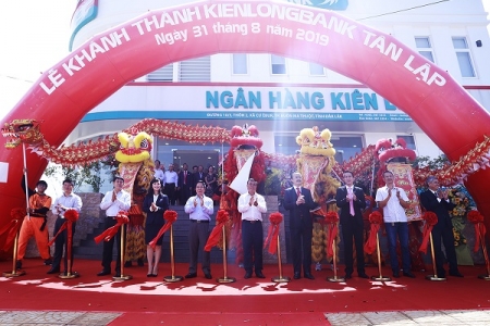 Khánh thành trụ sở mới Kienlongbank Tân Lập