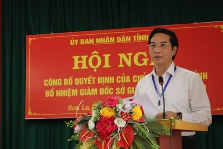 Ông Nguyễn Huy Hoàng được bổ nhiệm giữ chức Giám đốc Sở GD&ĐT Sơn La