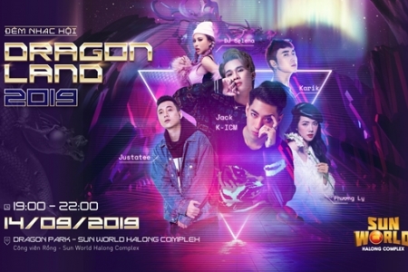 Hậu trung thu, Hạ Long tưng bừng với đêm nhạc hội Dragon Land 2019