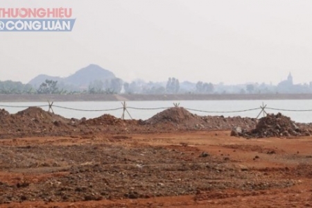 Vụ đổ đất đá “bức tử” hồ Yên Thắng: Công an tỉnh Ninh Bình vào cuộc