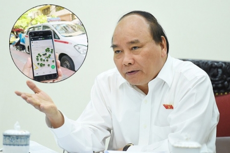 Thủ tướng trả lời chất vấn về taxi công nghệ