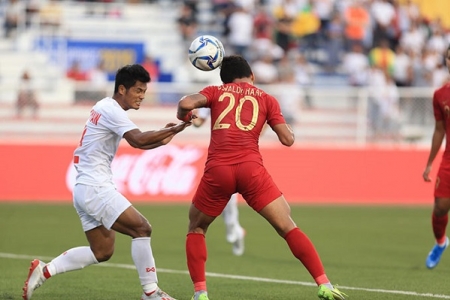 Đánh bại U22 Myanmar, U22 Indonesia hẹn tái đấu U22 Việt Nam tại trận chung kết