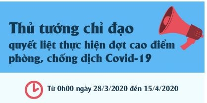 Từ 28/3, toàn dân thực hiện cao điểm chống dịch Covid-19 như thế nào?