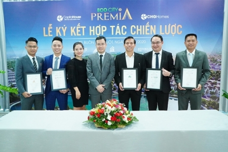 CHG Homes ký hợp tác chiến lược phân phối dự án EcoCity Premia Buôn Ma Thuột