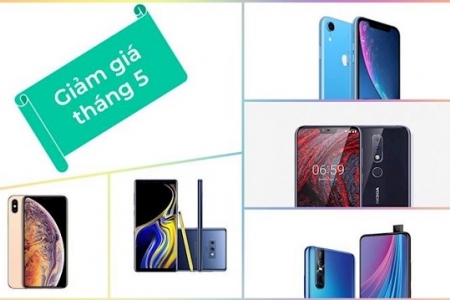 Samsung cùng iPhone giảm giá đầu tháng 5