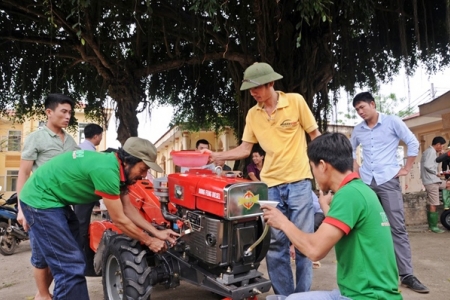 Vĩnh Phúc: 16 tỷ đồng hỗ trợ nông dân mua máy nông nghiệp