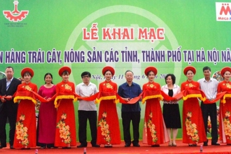 Hà Nội: Khai mạc Tuần hàng trái cây, nông sản các tỉnh, thành phố 2020