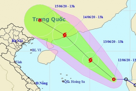 Áp thấp vào Biển Đông, miền Bắc dự báo mưa lớn diện rộng