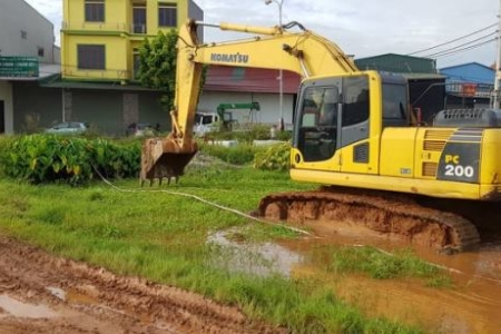 Huyện Vĩnh Tường (Vĩnh Phúc): Cưỡng chế thu hồi đất thực hiện dự án chợ đầu mối nông sản thực phẩm