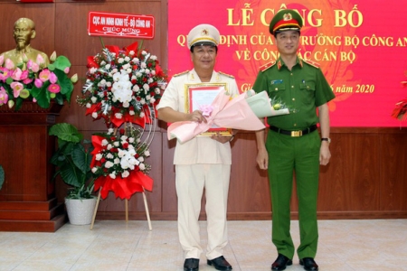 Kiên Giang có tân Giám đốc Công an tỉnh