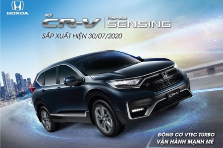 Honda CR-V 2020 sắp ra mắt tại thị trường Việt Nam