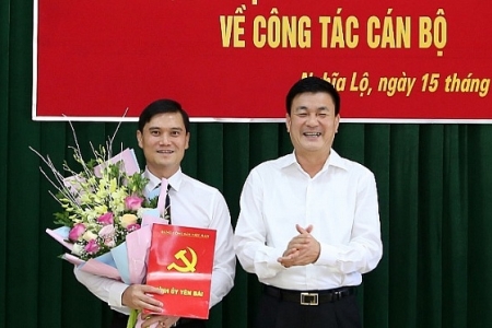 Yên Bái: Trưởng ban Thi đua - Khen thưởng tỉnh nhận công tác tại Thị ủy Nghĩa Lộ