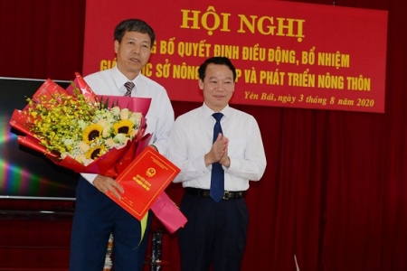 Yên Bái: Phó trưởng Đoàn đại biểu Quốc hội làm Giám đốc Sở NN&PTNT