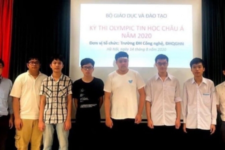 Hải Phòng: Học sinh Trường THPT chuyên Trần Phú giành huy chương Đồng Olympic Tin học Châu Á Thái Bình Dương