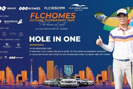 Lộ diện chủ nhân Giải Hole in One 10 tỷ đồng đầu tiên tại FLCHomes Autumn Tournament 2020