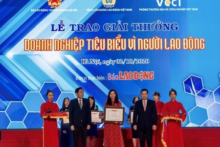 Tập đoàn CEO nhận giải thưởng “Doanh nghiệp tiêu biểu vì người lao động”